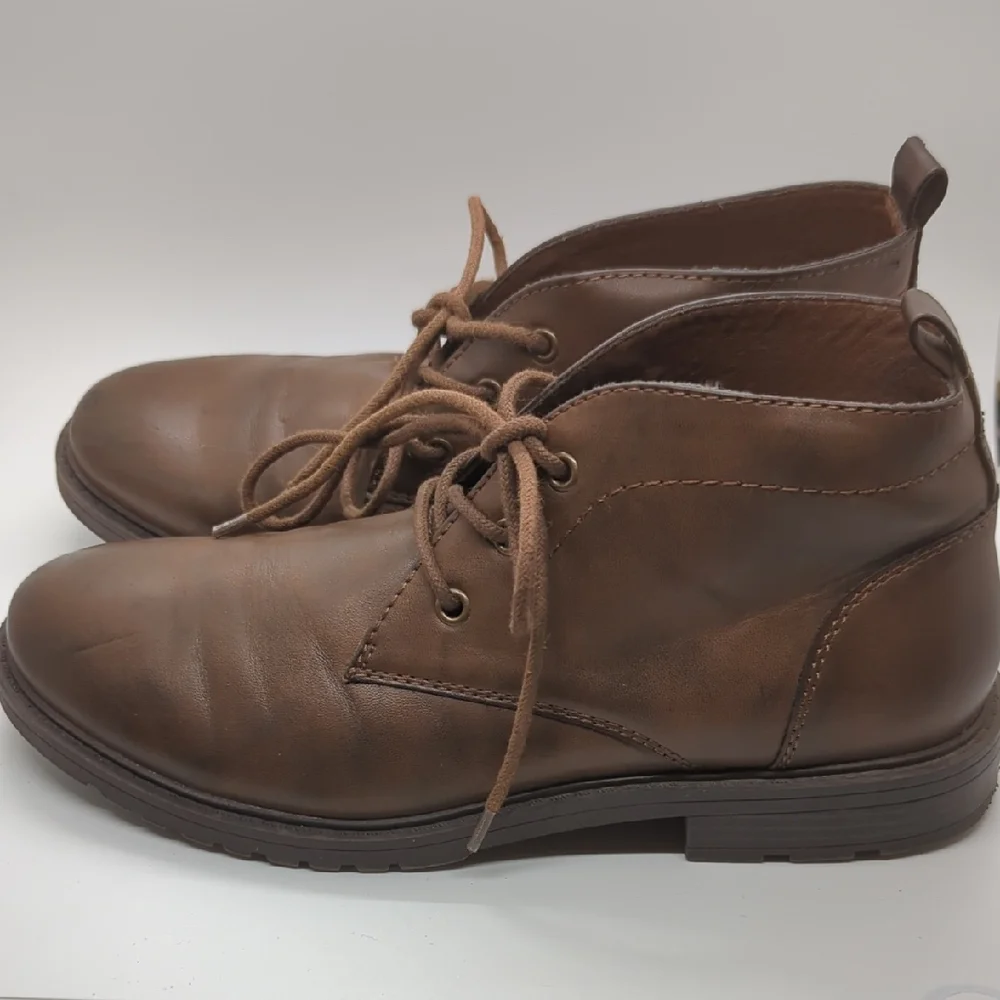 Frye And Co Oaken Flat Heel Leather Chukka Boots Mens US‎ Size 9